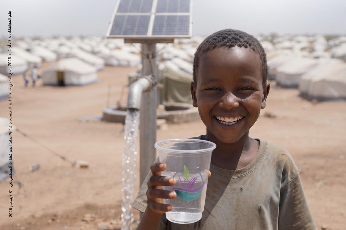 رواء لحفر الآبار للاجئين السودانيين